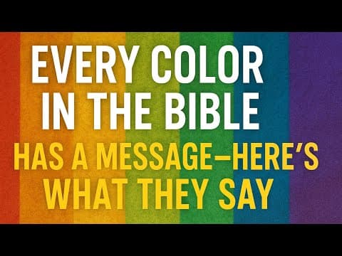 Thumbnail for Every Color in the Bible Has a Message: Here's What They Say by Bible Keeper