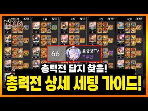 Thumbnail for 세나리버스] 란드 이후 진짜 빡센 총력전! 세팅값 정리 완료, 6/5세공 없이 IN100 총력전 덱 공유합니다! by 윤쿵쿵TV