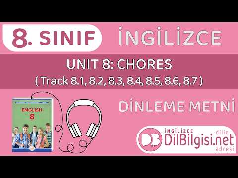Thumbnail for Track 8.1 ⏩︎ 8.7 | 8. Sınıf İngilizce 8. Ünite Chores Dinleme Metinleri (MEB) by İngilizceDilBilgisi Net