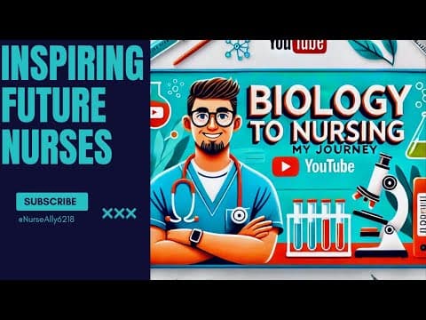 Thumbnail for From Biology to Nursing: My Journey, Challenges, and Advice for Aspiring Nurses by NurseAlly 