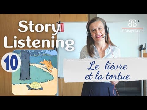 Thumbnail for Story Listening #10 Le lièvre et la tortue, une fable de Jean de La Fontaine by alice ayel