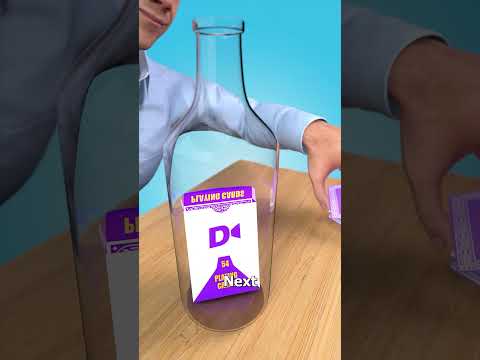 Thumbnail for How To Get A Box Of Cards Into A Bottle 😏 by Zack D. Films