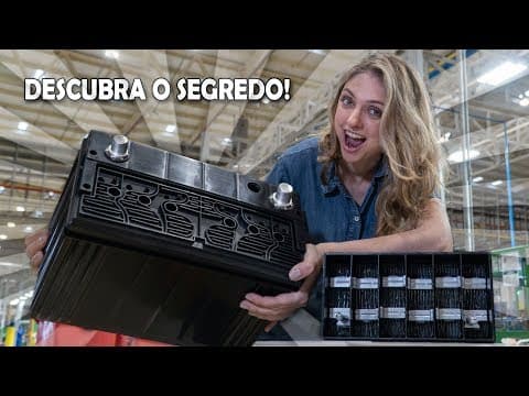 Thumbnail for Como é fabricada a bateria de carros #Boravê by Manual do Mundo