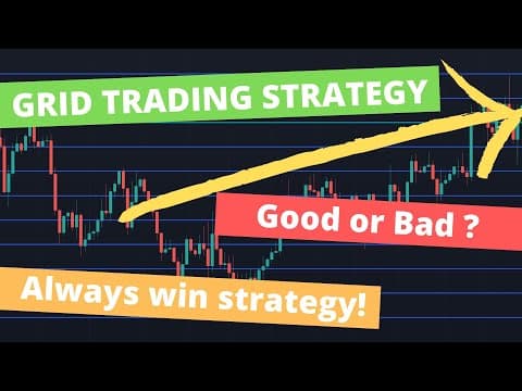 Thumbnail for Grid Trading Strategy! Always Win Strategy? Good or Bad? All you need to know by The Meta Exchange