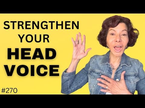 Thumbnail for FIND & STRENGTHEN HEAD VOICE for Singing!  4 Exercises by Healthy Vocal Technique