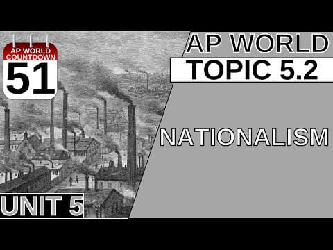 Thumbnail for AROUND THE AP WORLD DAY 51: NATIONALISM by FREEMAN- PEDIA