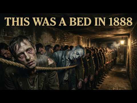 Thumbnail for Workers Paid to Sleep Standing Up — Victorian London 1888 (AI Reconstruction) by Worlds Before Us