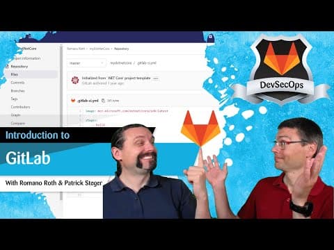 Thumbnail for GitLab: DevSecOps: Part 2/12: Introduction to GitLab by Romano Roth