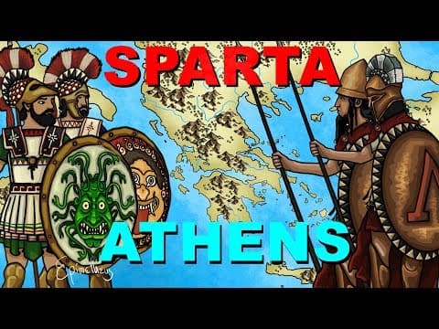Thumbnail for Athens vs Sparta (Peloponnesian War explained in 6 minutes) by Epimetheus