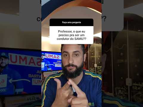 Thumbnail for Como trabalhar no SAMU 192 como condutor socorrista? by Instituto Brasileiro de APH - IBRAPH