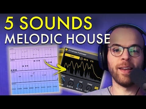Thumbnail for 5 Essential Melodic House Sounds (Ben Böhmer, Anjunadeep, Colorize Style) by Production Music Live