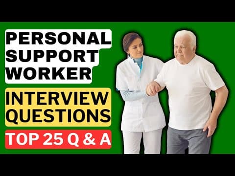 Thumbnail for Personal Support Worker Interview Questions and Answers for 2026 by InterviewGuide