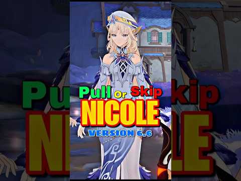 Thumbnail for Is Nicole Worth Pulling ? Version 6.6 | #nicole #newcharacter #genshinimpact by charlie_dmn