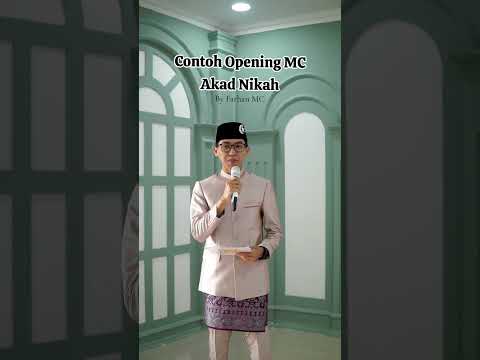 Thumbnail for Tutorial MC Akad Nikah #mc #mcakadnikah #mcwedding by Farhan MC