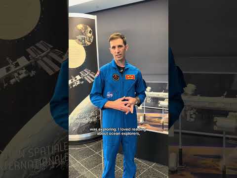 Thumbnail for Q&A with CSA astronaut Joshua Kutryk #shorts by Canadian Space Agency