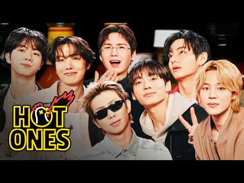 Thumbnail for BTS Breaks Another Record While Eating Spicy Wings | Hot Ones by First We Feast