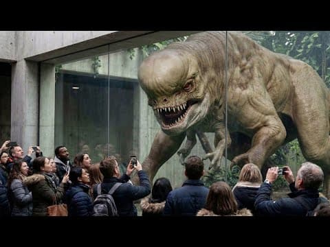 Thumbnail for I Found a Dinosaur Zoo | Jurassic World Rebirth D-Rex Vibes (AI POV) by Dinoverse