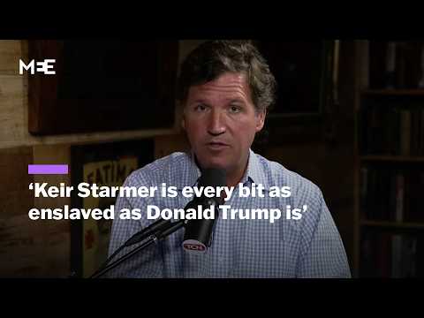 Thumbnail for Tucker Carlson says Israel influence strips UK sovereignty in fiery BBC clash by Middle East Eye