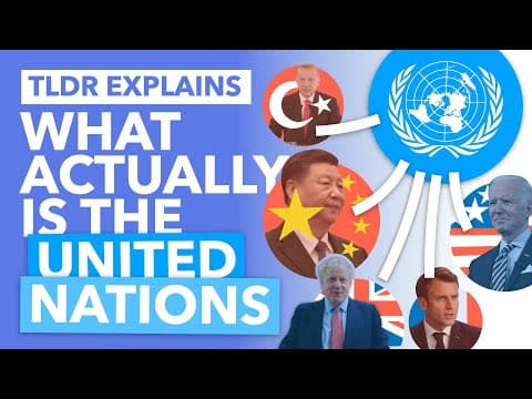 Thumbnail for The United Nations Explained: How Does it ACTUALLY Work? - TLDR News by TLDR News Global