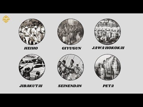 Thumbnail for Organisasi Militer & Semi Militer Jepang di Indonesia Sebelum Kemerdekaan diRangkum Dalan 3 Menit! by RangkumUpdate
