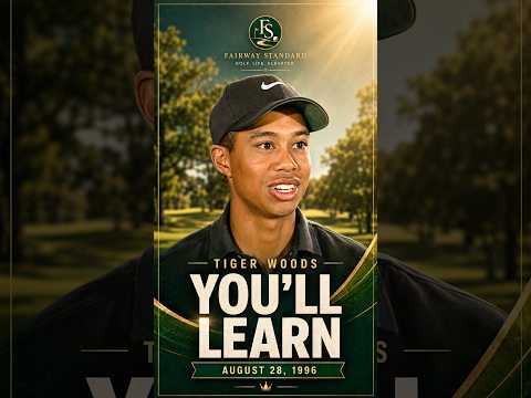 Thumbnail for Tiger Woods Was Told “You’ll Learn” Before He Changed Golf Forever by Fairway Standard