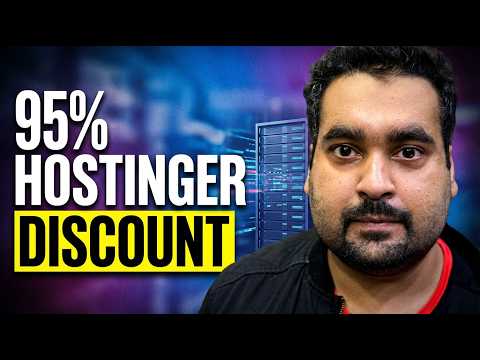 Thumbnail for Hostinger Coupon Code 2026 | Get Up To 85% Off + 10% Extra Discount [95%] by Web Hosting Master