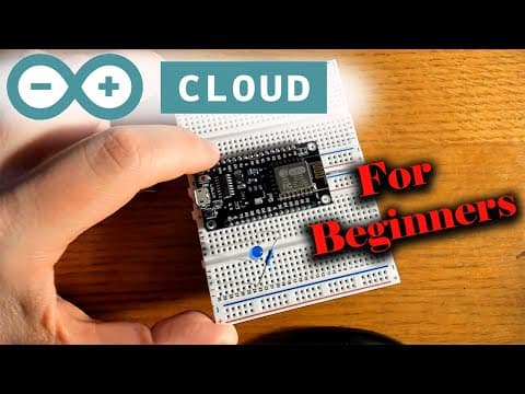 Thumbnail for Getting Started With Arduino Cloud IoT and NodeMCU ESP8266 WIFI Module for Beginners by BMonster Laboratory