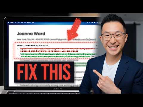 Thumbnail for Here’s the BIGGEST Mistake Found on Resumes! by Jeff Su