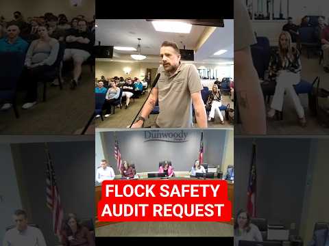 Thumbnail for My testimony at Dunwoody, GA city council hearing regarding a Flock Safety contract. by Benn Jordan