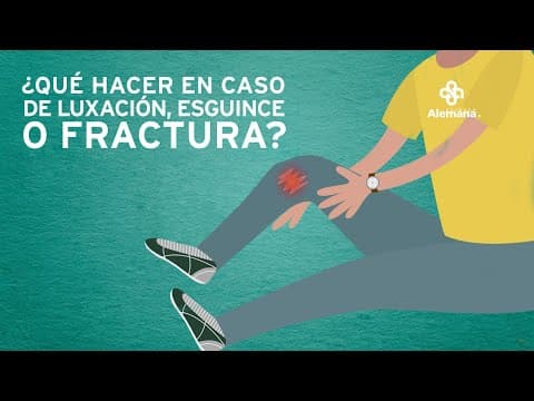Thumbnail for ¿Qué hacer en caso de luxación, esguince o fractura? | Clínica Alemana by Clínica Alemana
