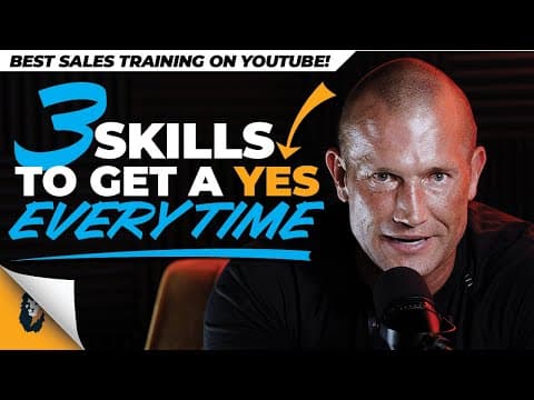 Thumbnail for Sales Training // 3 Skills to Get a YES Every Time // Andy Elliott by Andy Elliott