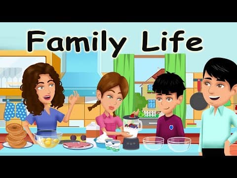 Thumbnail for Family Life- English Conversations by Easy English