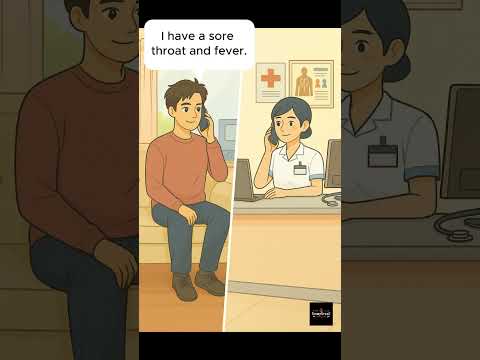 Thumbnail for 🏥 Book a Doctor’s Appointment in English | Easy Conversation Practice for Beginners  #learnenglish by StorySpeak English