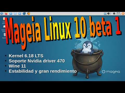 Thumbnail for Mageia 10 beta 1 - mejoras en estabilidad, actualizaciones de software y un gran rendimiento. by Planeta Tecno