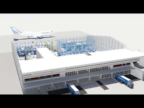 Thumbnail for New cargo terminal at Nairobi Airport by AMOVA