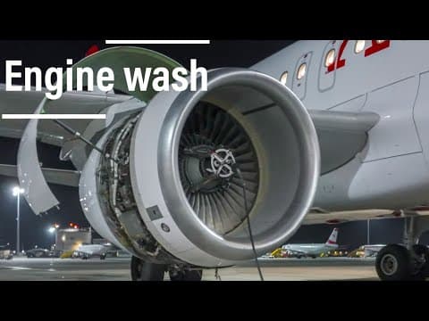 Thumbnail for How to perform engine wash on aircraft by Zeto.r