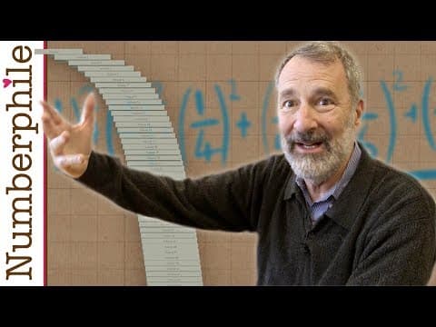 Thumbnail for Infinite Series - Numberphile by Numberphile