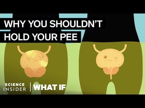 Thumbnail for What Happens If You Hold Your Pee In For Too Long by Insider Science