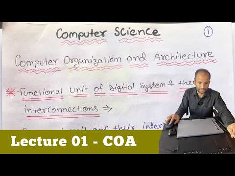 Thumbnail for Functional Units of Digital System & Interconnections - COA Lec 02 | UPPSC Technical Exam 2026 by CS Engineering Gyan