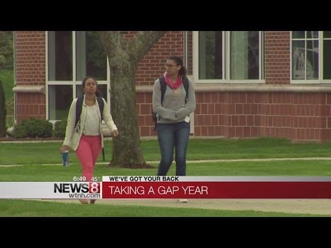 Thumbnail for 'Gap Year' becoming trend among students by WTNH News8