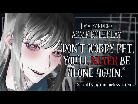 Thumbnail for [F4A] Yandere Turns You Into Her Good Puppy [Crazy] [Kidnapping] [Drugging] [Pet Play] [Obsessive] by Bittersweet Soluna VA