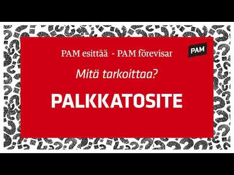 Thumbnail for Saitko palkkasi oikein? Mitä tarkoittaa palkkatosite by Palvelualojen ammattiliitto PAM