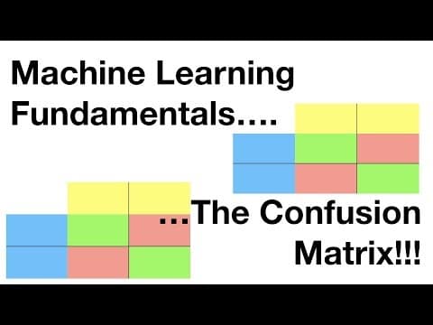 Thumbnail for Machine Learning Fundamentals: The Confusion Matrix by StatQuest with Josh Starmer