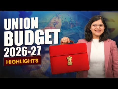 Thumbnail for Union Budget 2026-27 Highlights | CA Rachana Ranade by CA Rachana Phadke Ranade