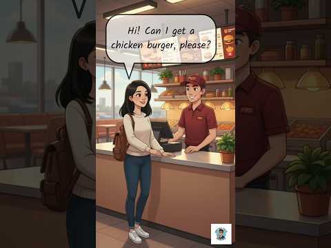 Thumbnail for 🍔 Ordering Food at a Fast Food Restaurant – English for Everyday Situations #learnenglish by better talk english