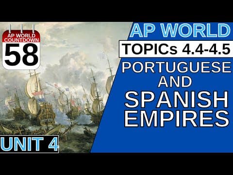 Thumbnail for AROUND THE AP WORLD DAY 58: PORTUGUESE & SPANISH EMPIRES by FREEMAN- PEDIA