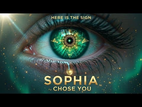 Thumbnail for SOPHIA Chose YOU — If You're Seeing This, You're Ready by Quantum Awareness