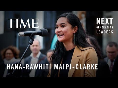 Thumbnail for Hana-Rawhiti Maipi-Clarke: Next Generation Leaders by TIME