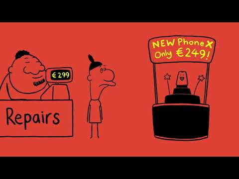 Thumbnail for Planned obsolescence? It's gone too far! by Right to Repair Europe
