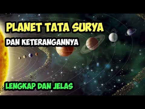 Thumbnail for PLANET TATA SURYA DAN KETERANGANNYA by Pak Guru